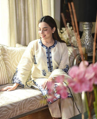 Kaddi Net 2Pcs Stitched Luxury Suit Pakistani Designer