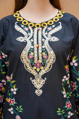 Blush 2pc Cotton Luxury Stitched Suit Pakistani Designer