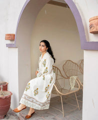 Gul-Dan 3 Piece Frock Silk Luxury Stitched Suit