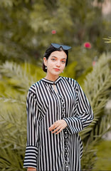 Italian Charlie Digital Printed 2PC STITCHED Silk Luxury