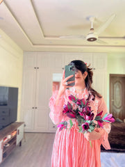 MAH-E-ROOH MAXI 3PCS STITCHED Silk Luxury Stitched Suit