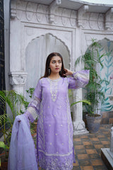 Hukam 3pc Organza Luxury Stitched Suit Pakistani Designer