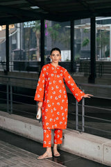 ZELORA STICHED 2PCS Premium Fabric Luxury Stitched Suit Pakistani