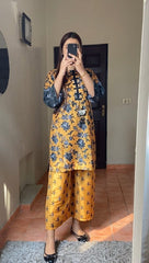 Zigana 2Pc Stitched Silk Luxury Suit Pakistani Designer