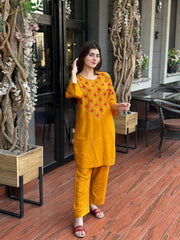 LAIRA Embroidered Article 2Pcs Stitched Lawn Luxury Suit