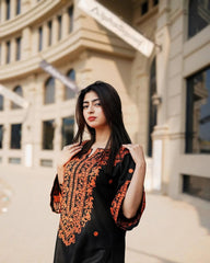 Heer Embroidered 2Pcs Stitched Premium Fabric Luxury Suit Pakistani