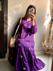 SUNFLOWER MAXI EMBROIDERED Premium Fabric Bridal Maxi Pakistani Designer