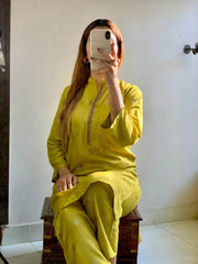 OLIVE 2PCS STICHED Lawn Luxury Stitched Suit Pakistani