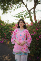 Almira 2pc Lawn Luxury Stitched Suit Pakistani Designer