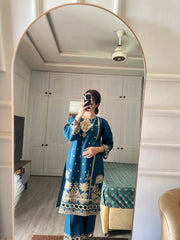 Lyra 2pc Cotton Luxury Stitched Suit Pakistani Designer