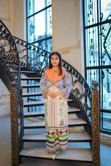 Khalifa 2pc Lawn Luxury Stitched Suit Pakistani Designer