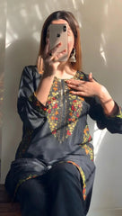 Bagh-e-Bahar 2Pcs Stitched Lawn Luxury Suit Pakistani Designer