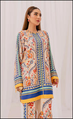 LILLY 2PC STITCHED Silk Luxury Stitched Suit Pakistani
