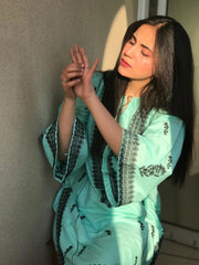 Anaya 2Pc Stitched Cotton Luxury Suit Pakistani Designer