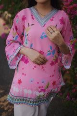 Almira 2pc Lawn Luxury Stitched Suit Pakistani Designer