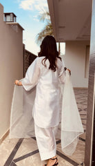 Varda ( Farshi Shalwar ) Silk Luxury Stitched