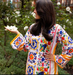 BIYA 2Pcs Stitched Premium Fabric Luxury Suit Pakistani Designer