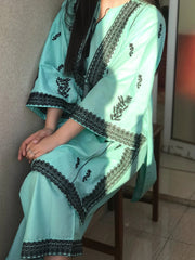 Anaya 2Pc Stitched Cotton Luxury Suit Pakistani Designer