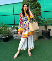 MASA-KALI VALVET 2PC Premium Fabric Luxury Stitched Suit Pakistani