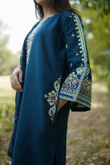 Senorita 3pc Cotton Luxury Stitched Suit Pakistani Designer